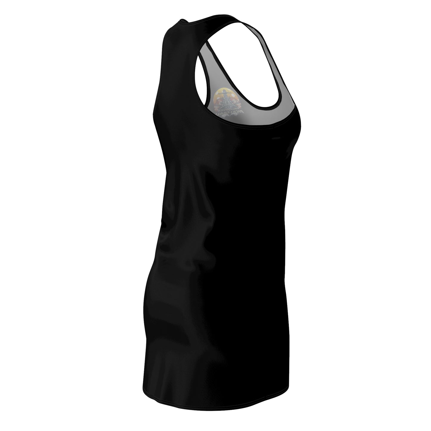 Women's Cut & Sew Racerback Dress Black
