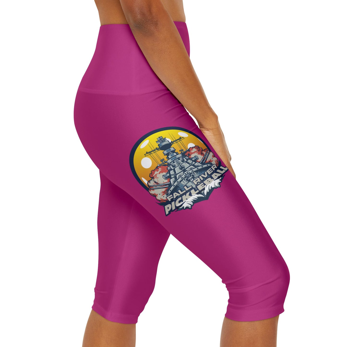 Yoga Capri Leggings Pink
