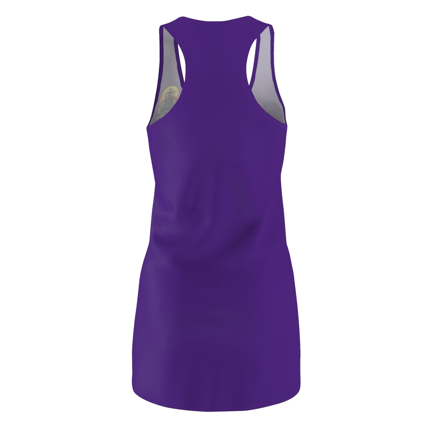 Women's Cut & Sew Racerback Dress Purple