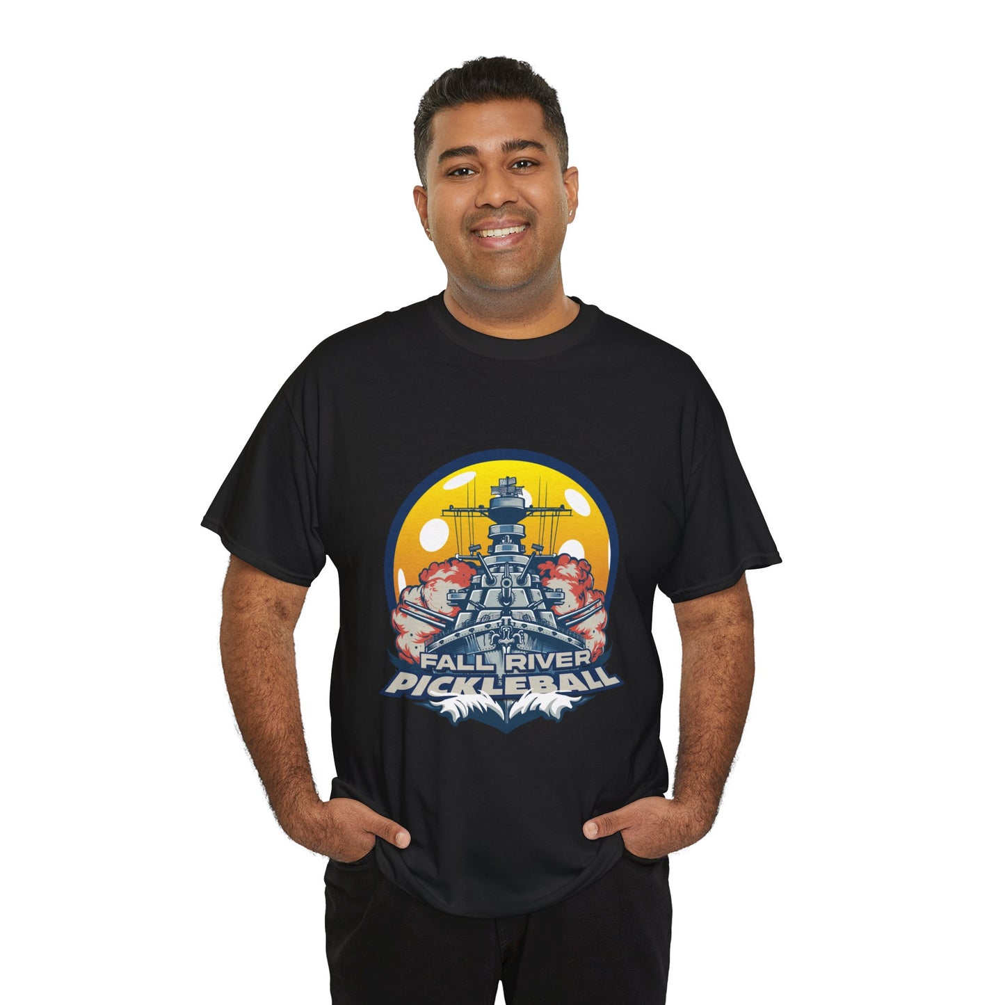 Men's Pickleball Heavy Cotton T-Shirt