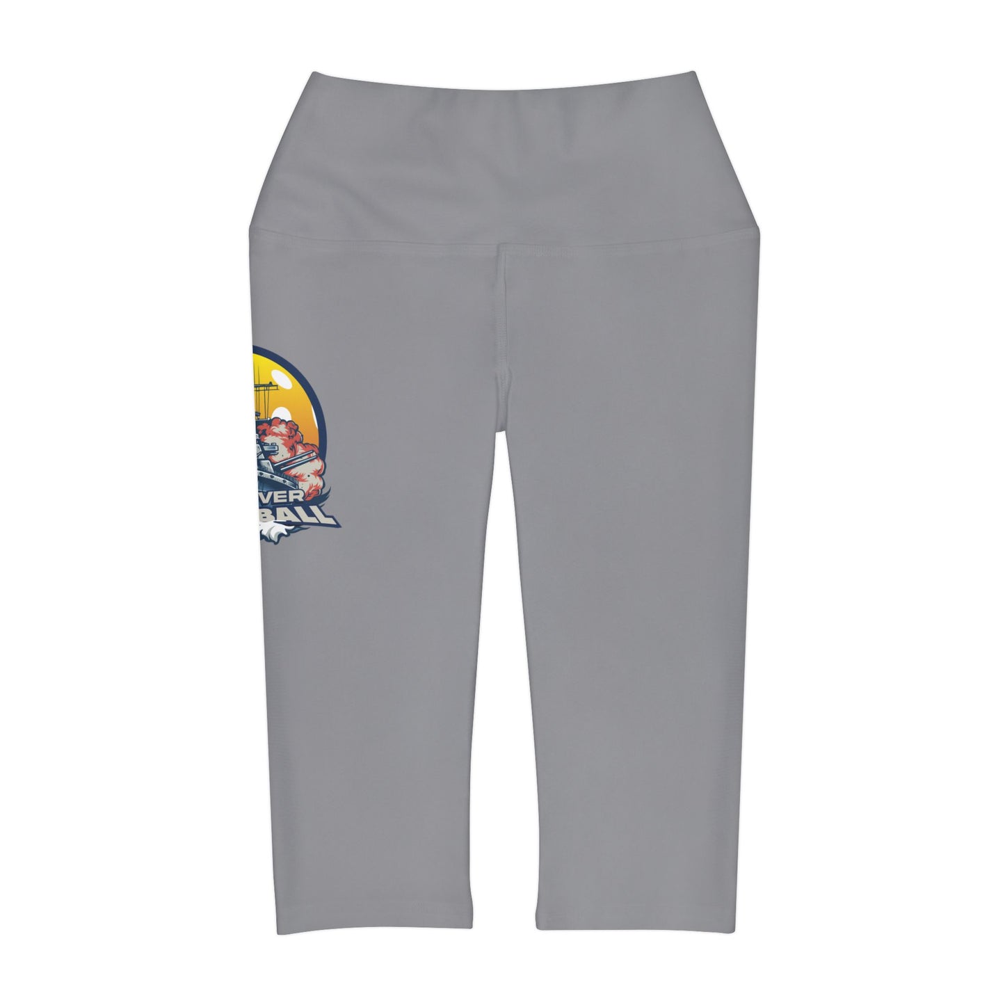 Yoga Capri Leggings Grey