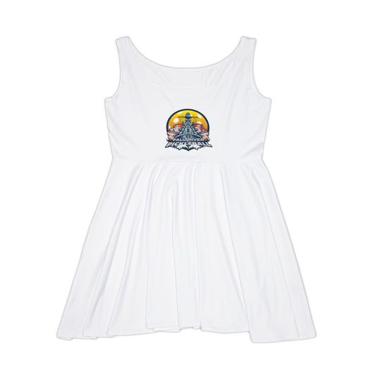 Women's Skater Dress White