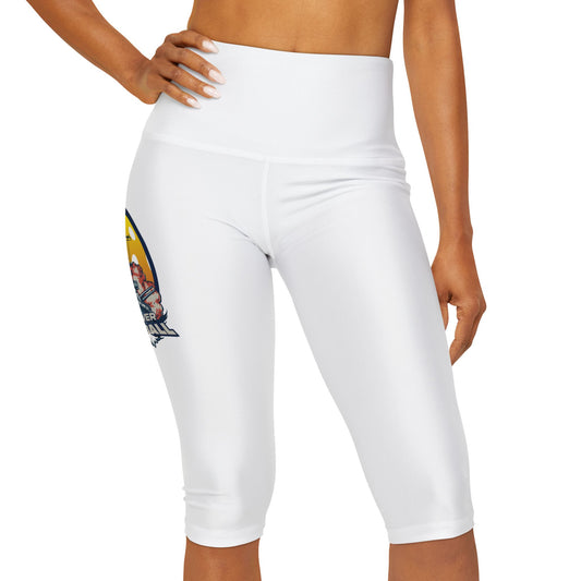 Yoga Capri Leggings White