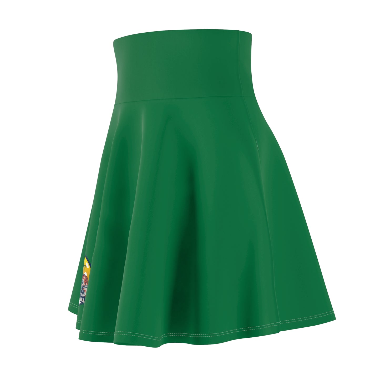 Women's Skater Skirt Dark Green