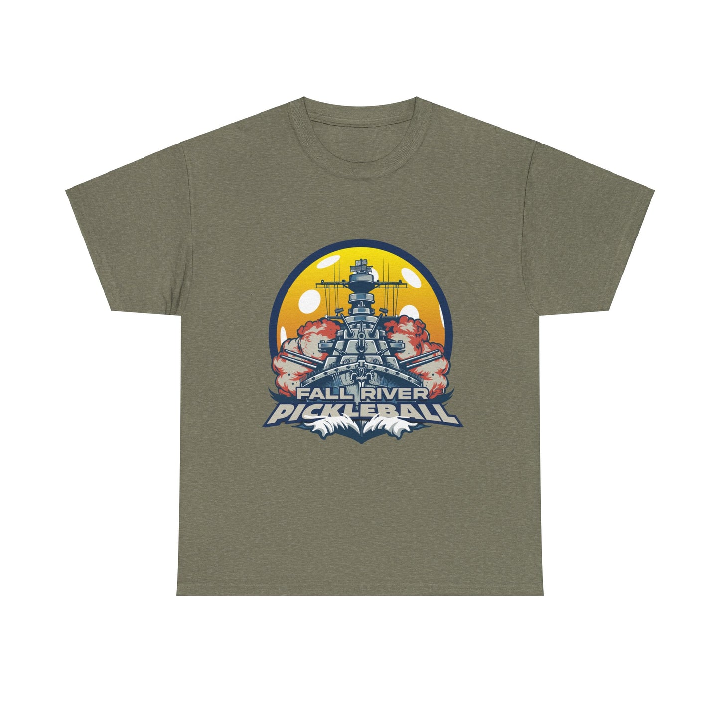 Men's Pickleball Heavy Cotton T-Shirt