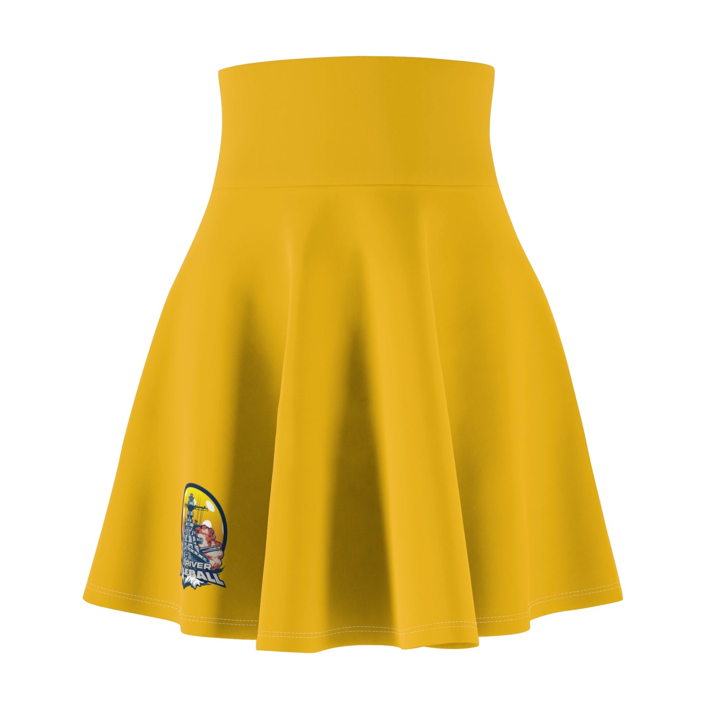 Women's Skater Skirt Yellow