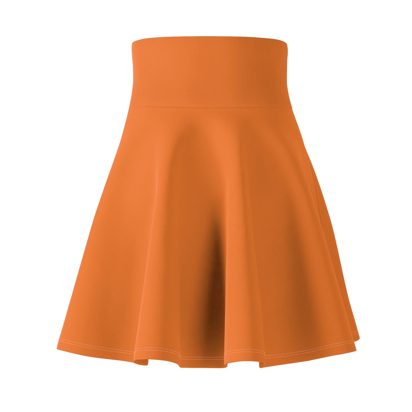 Women's Skater Skirt Light Orange