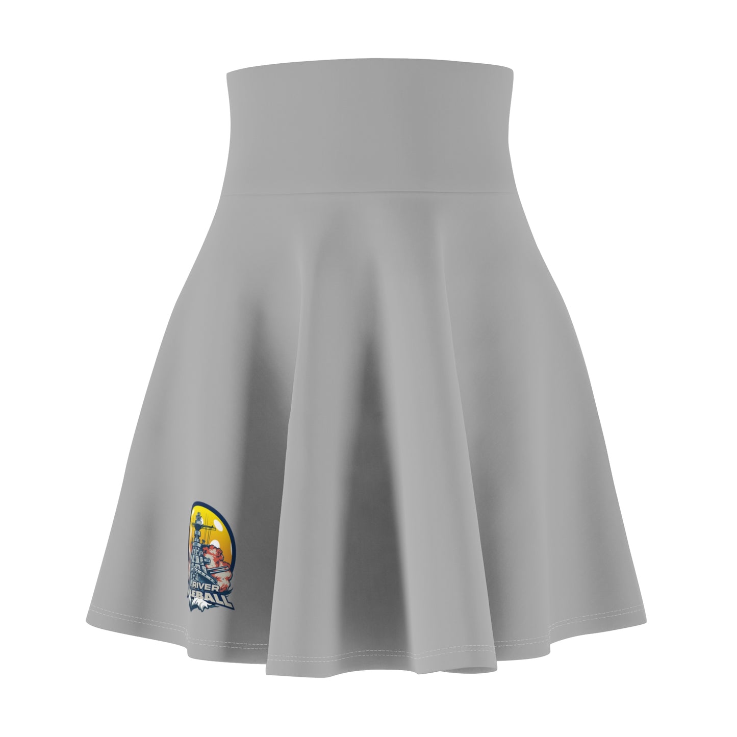 Women's Skater Skirt Light Grey