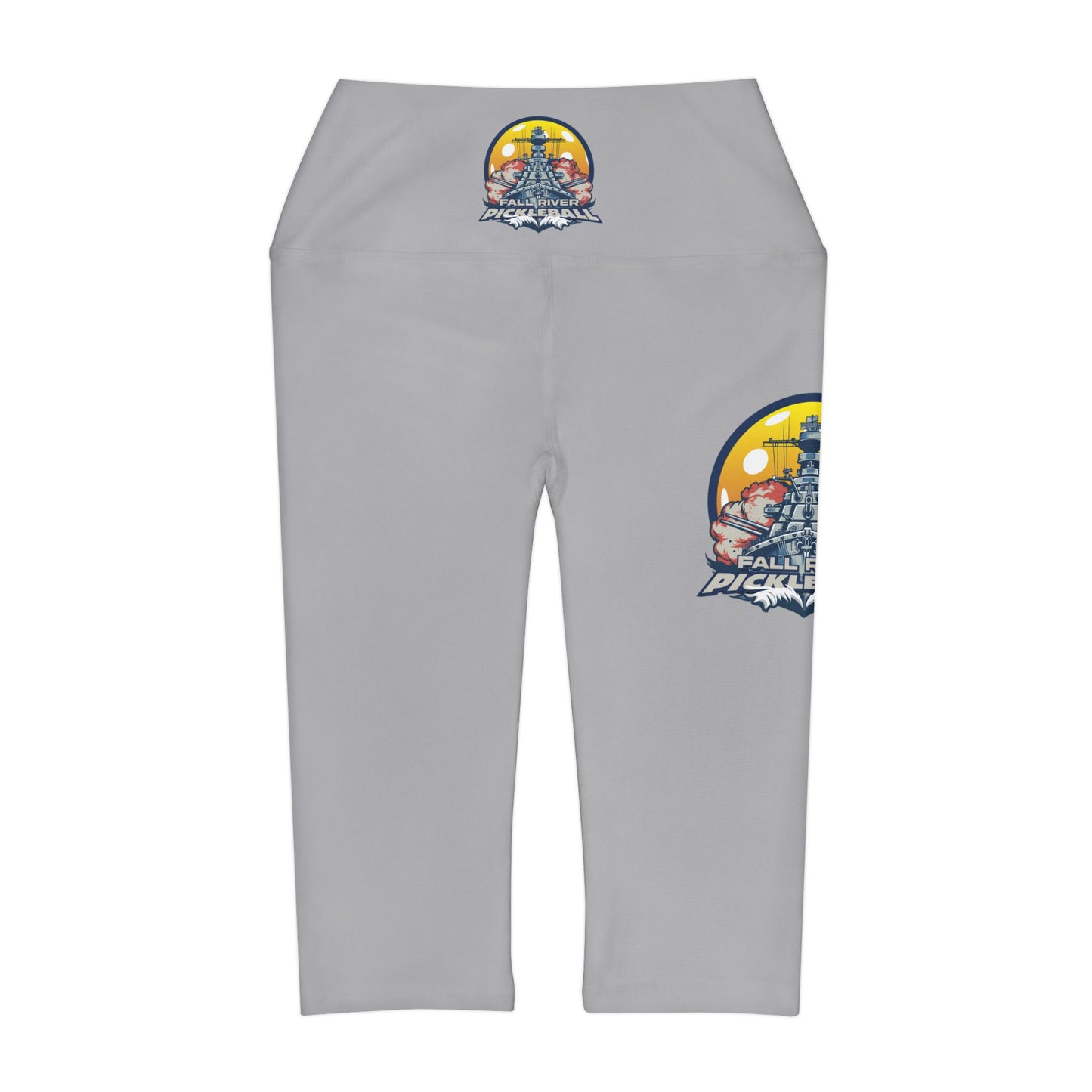 Yoga Capri Leggings  Light Grey