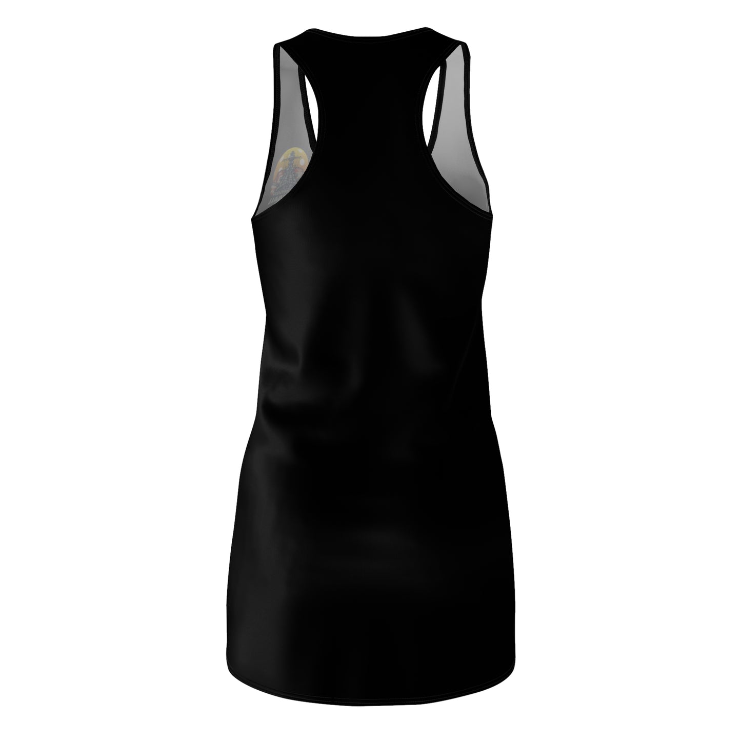 Women's Cut & Sew Racerback Dress Black