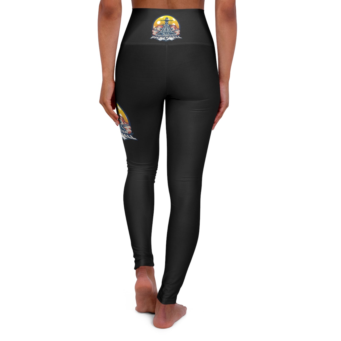 High Waisted Yoga Leggings Black