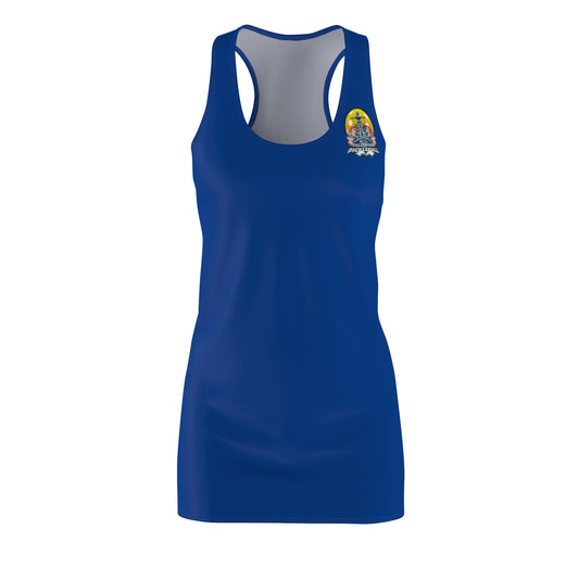 Women's Cut & Sew Racerback Dress Blue