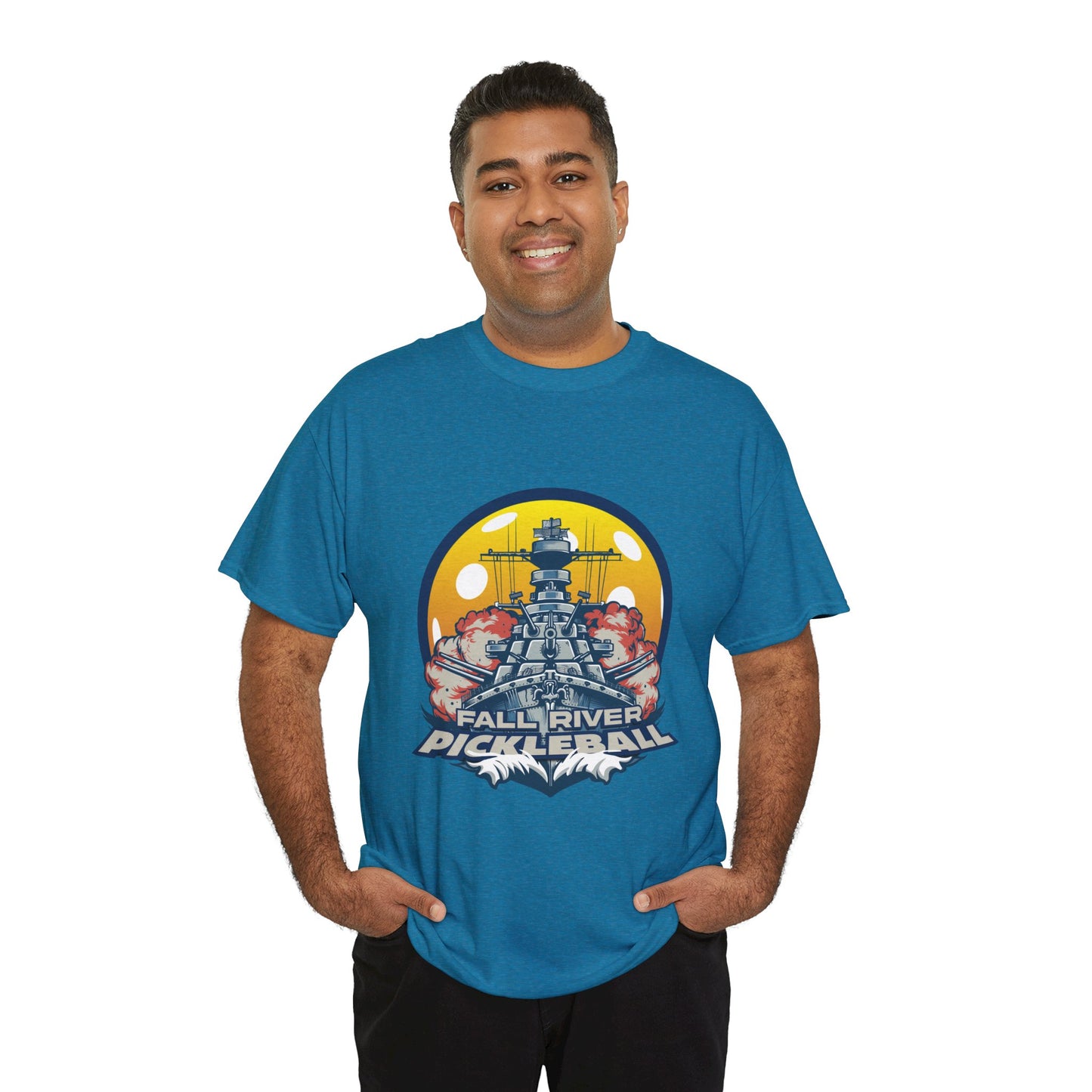 Men's Pickleball Heavy Cotton T-Shirt