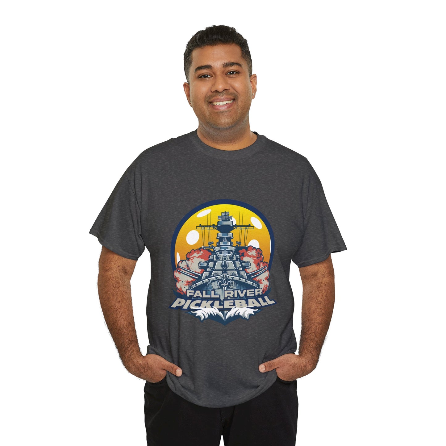 Men's Pickleball Heavy Cotton T-Shirt