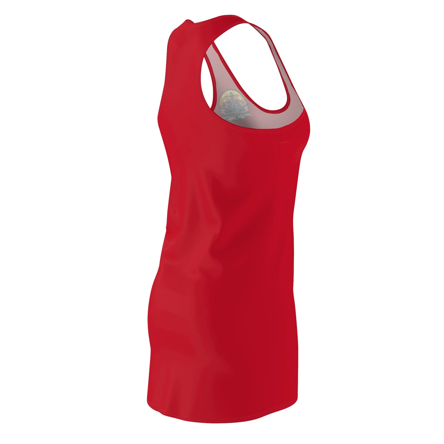 Women's Cut & Sew Racerback Dress Red