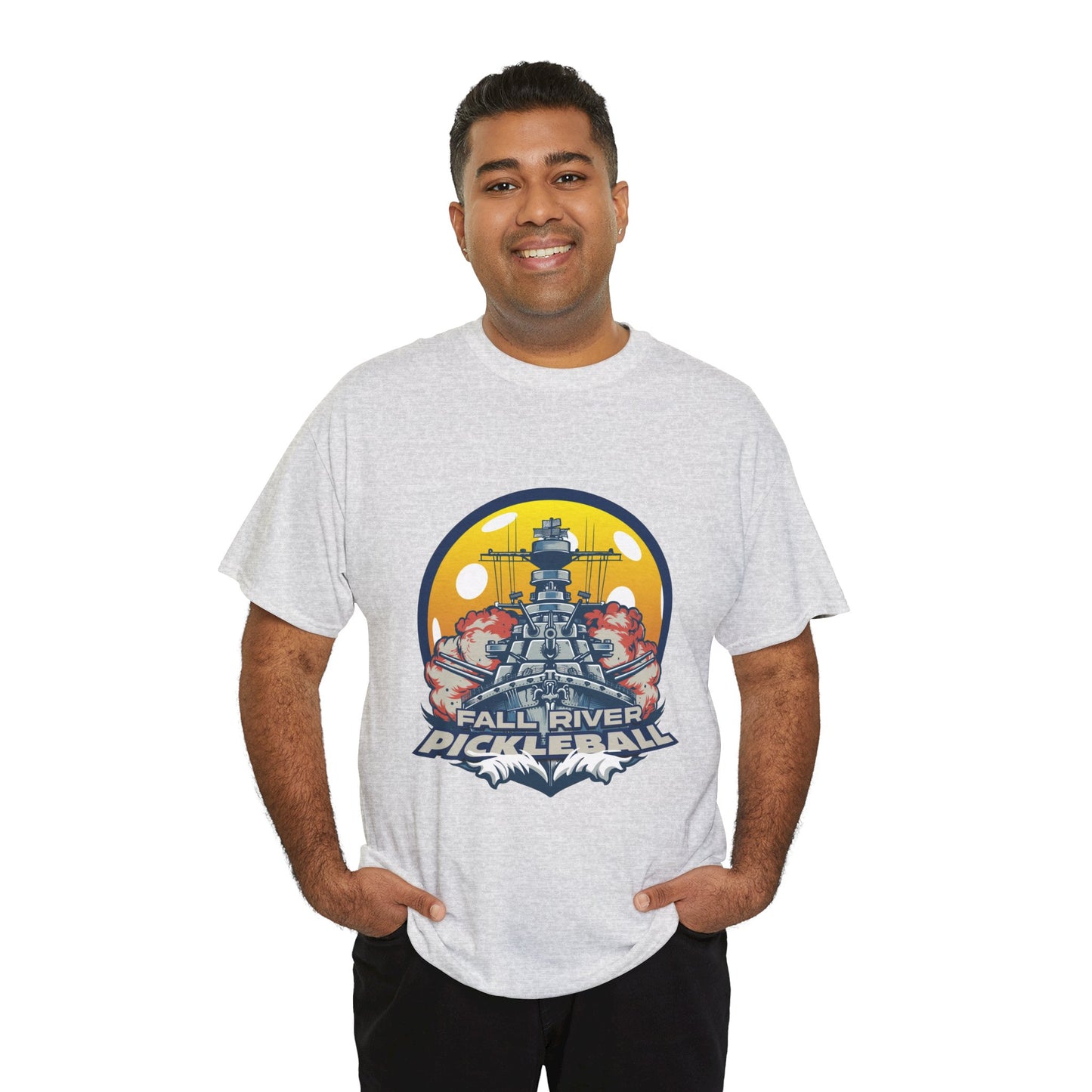 Men's Pickleball Heavy Cotton T-Shirt