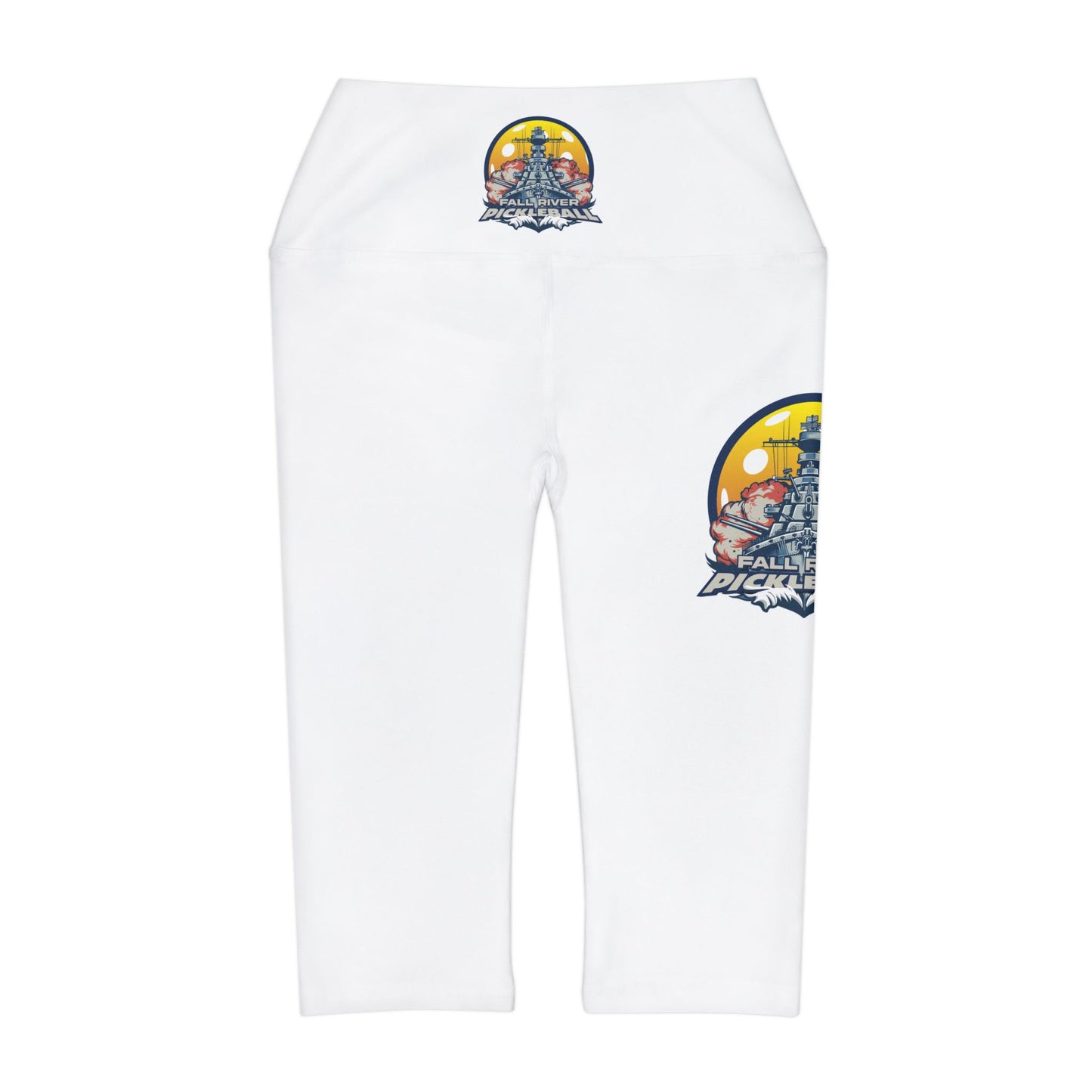 Yoga Capri Leggings White
