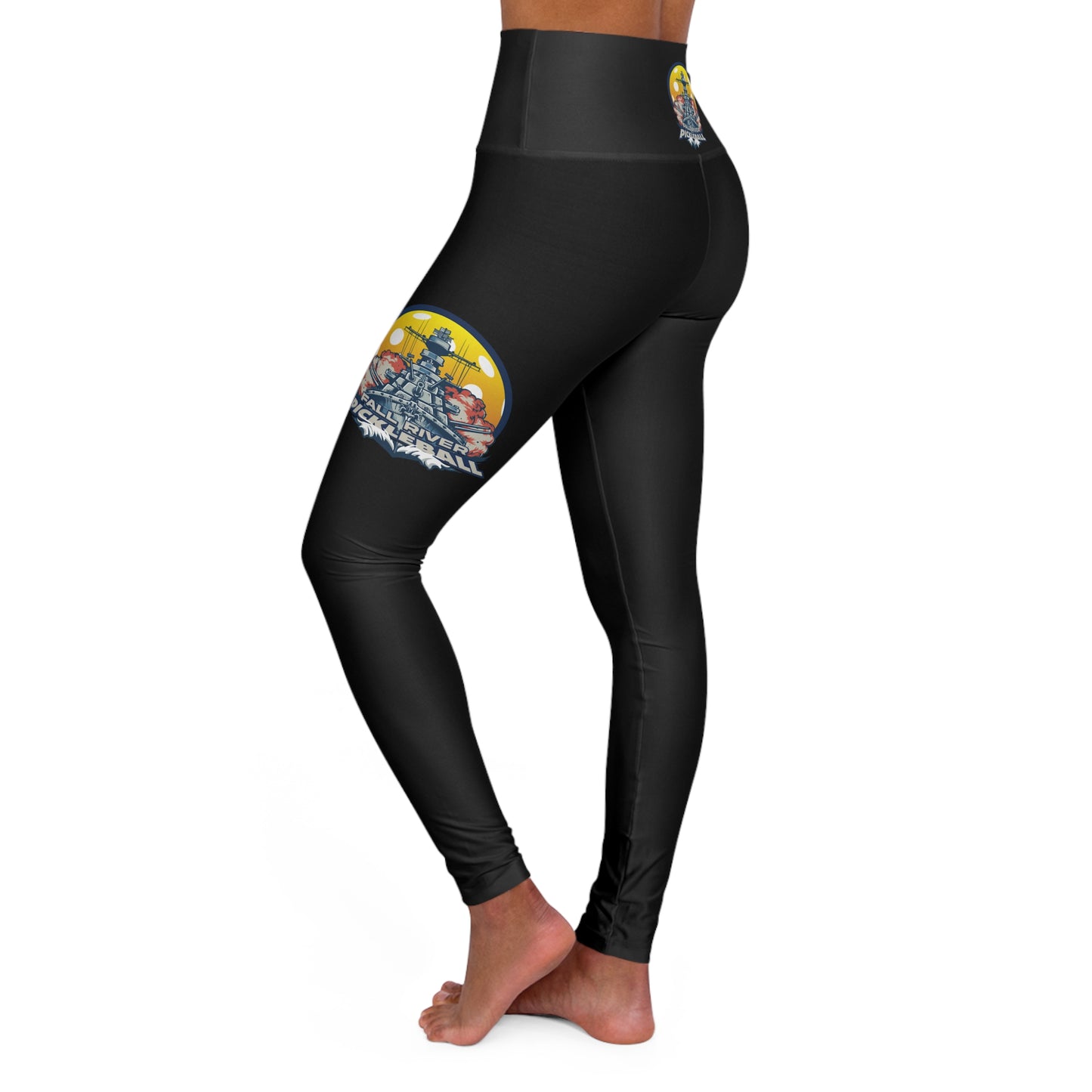 High Waisted Yoga Leggings Black