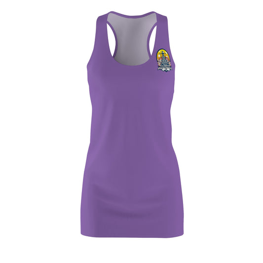 Women's Cut & Sew Racerback Dress Light Purple