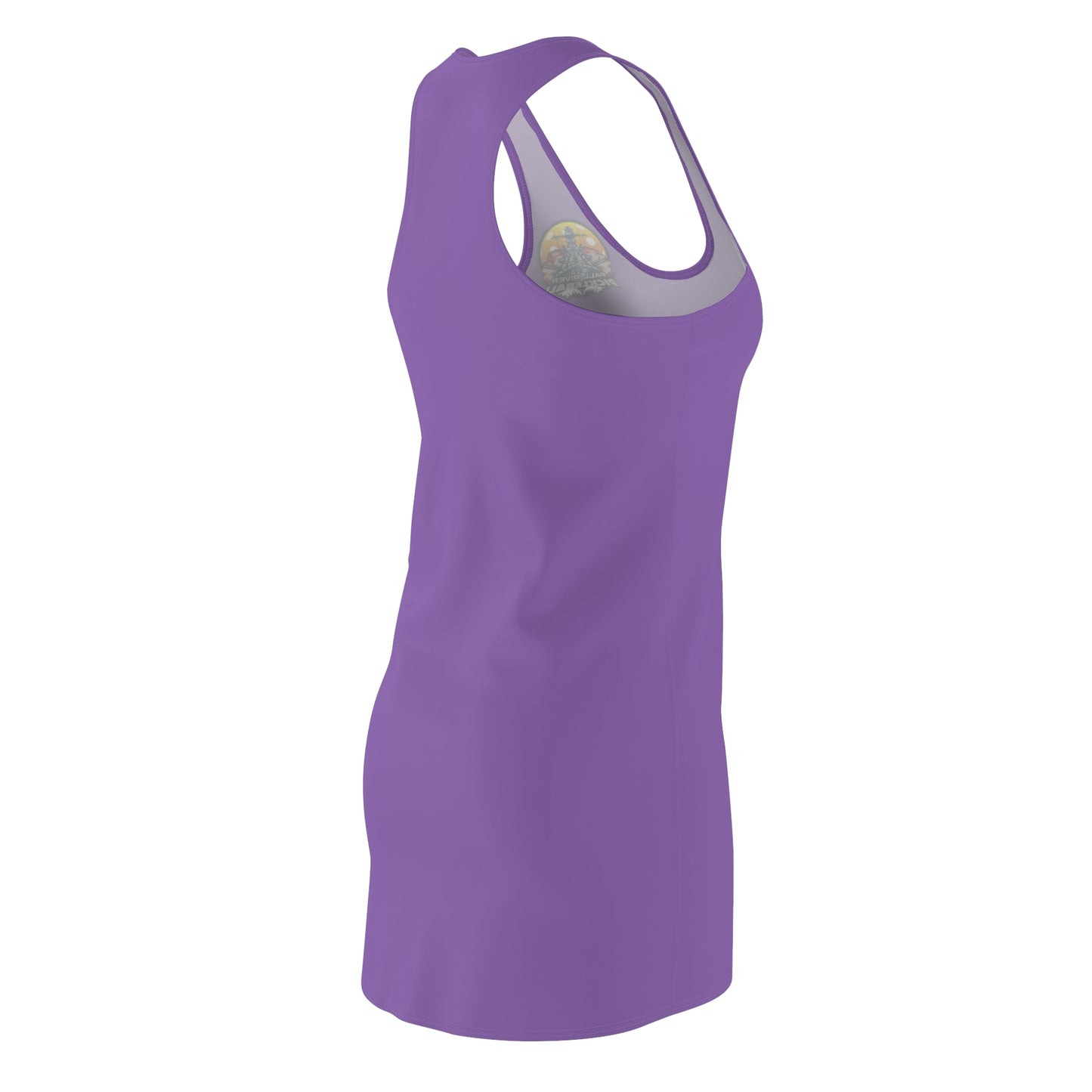 Women's Cut & Sew Racerback Dress Light Purple