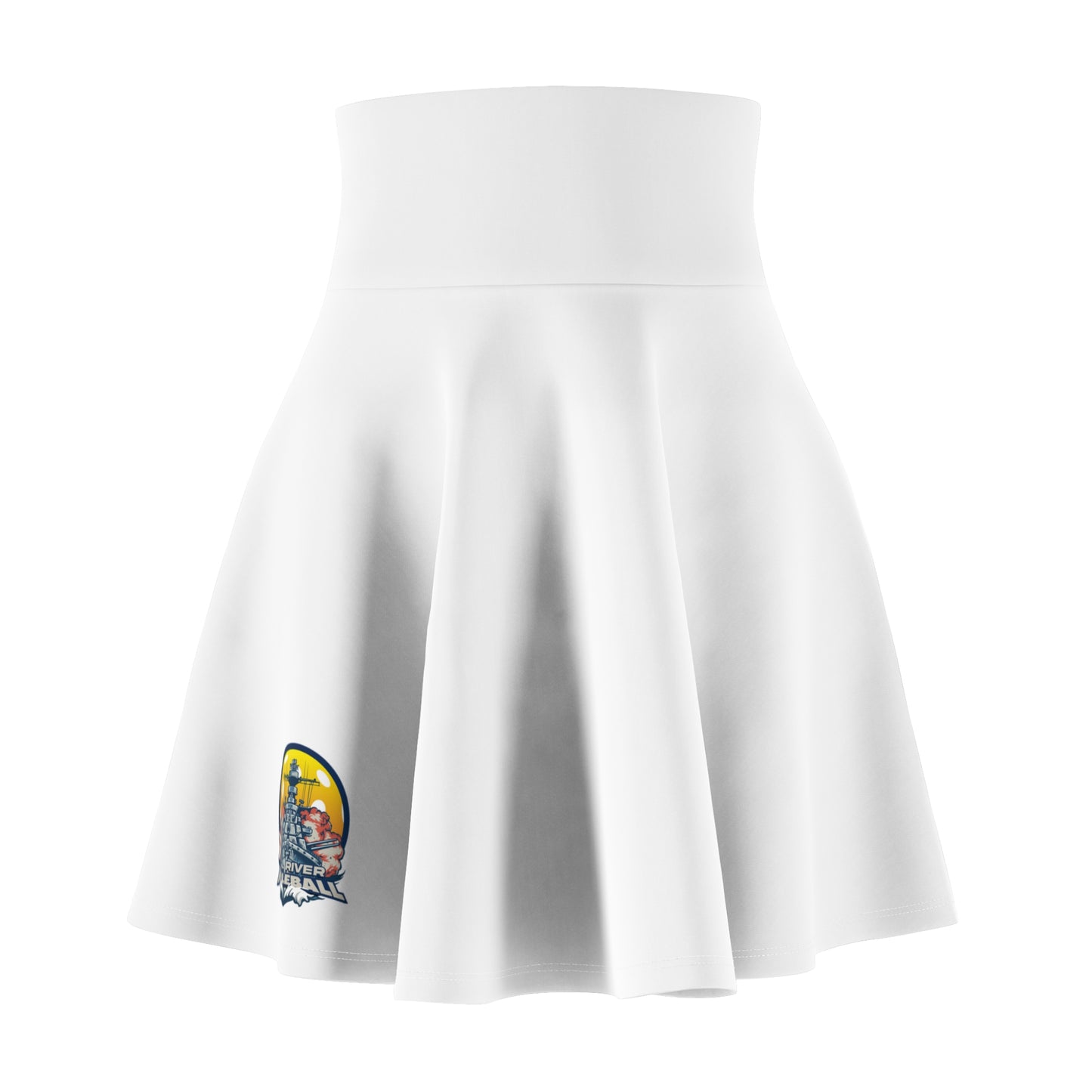 Women's Skater Skirt White