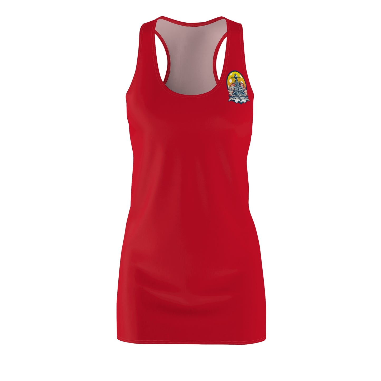 Women's Cut & Sew Racerback Dress Red