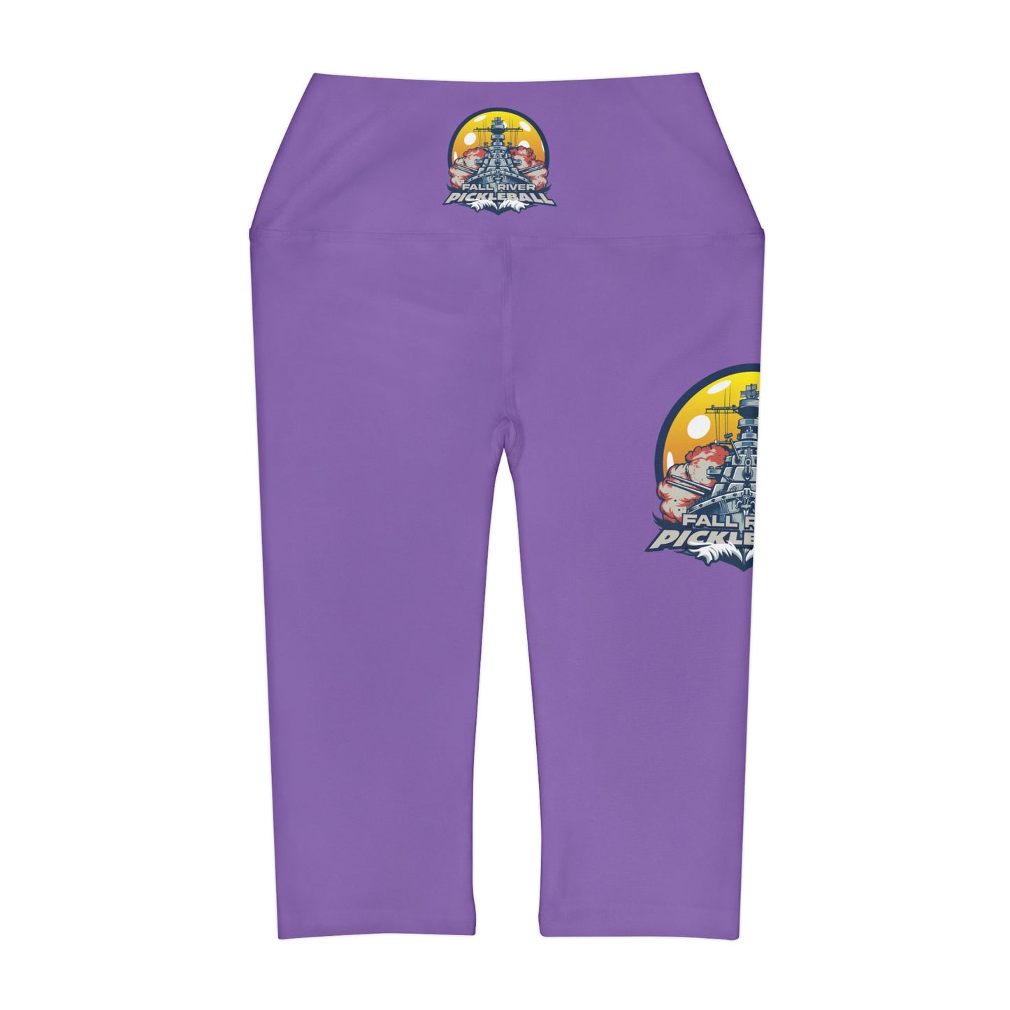 Yoga Capri Leggings Light Purple