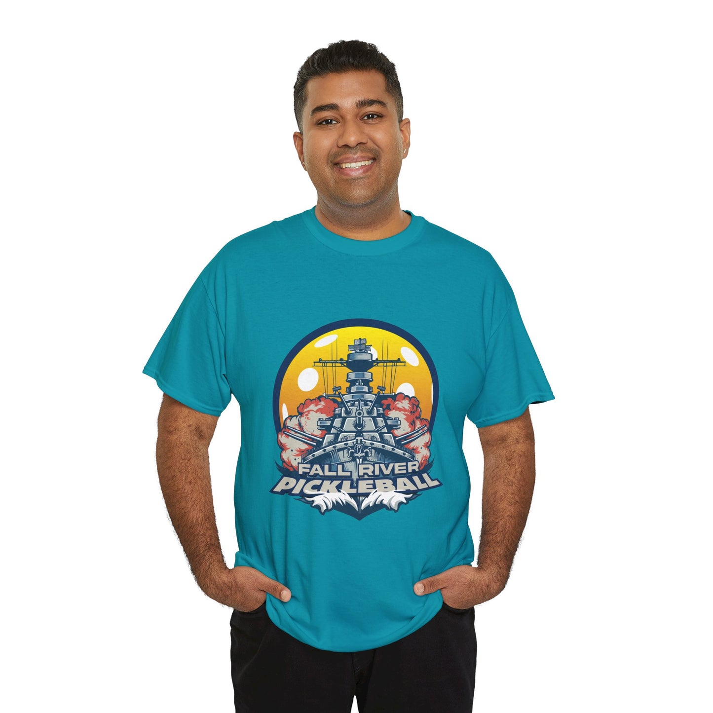 Men's Pickleball Heavy Cotton T-Shirt