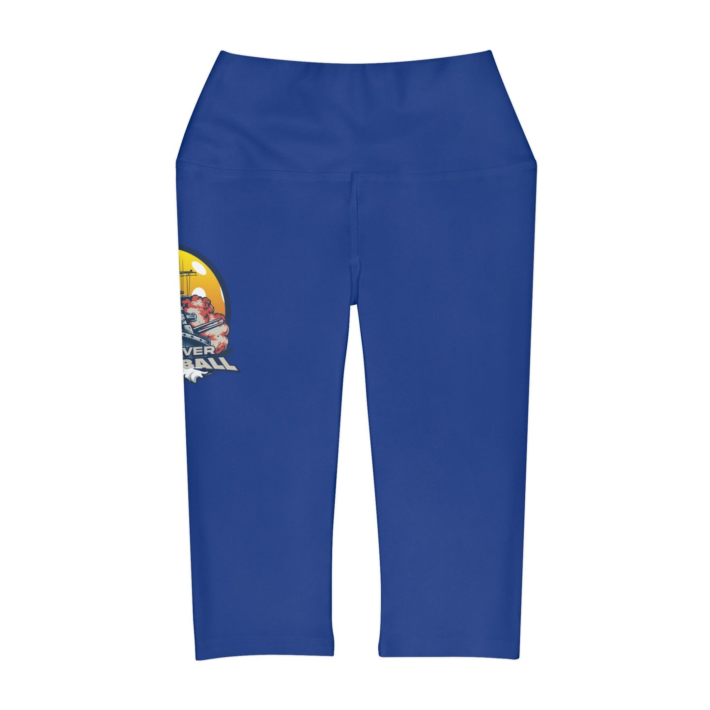 Yoga Capri Leggings Blue