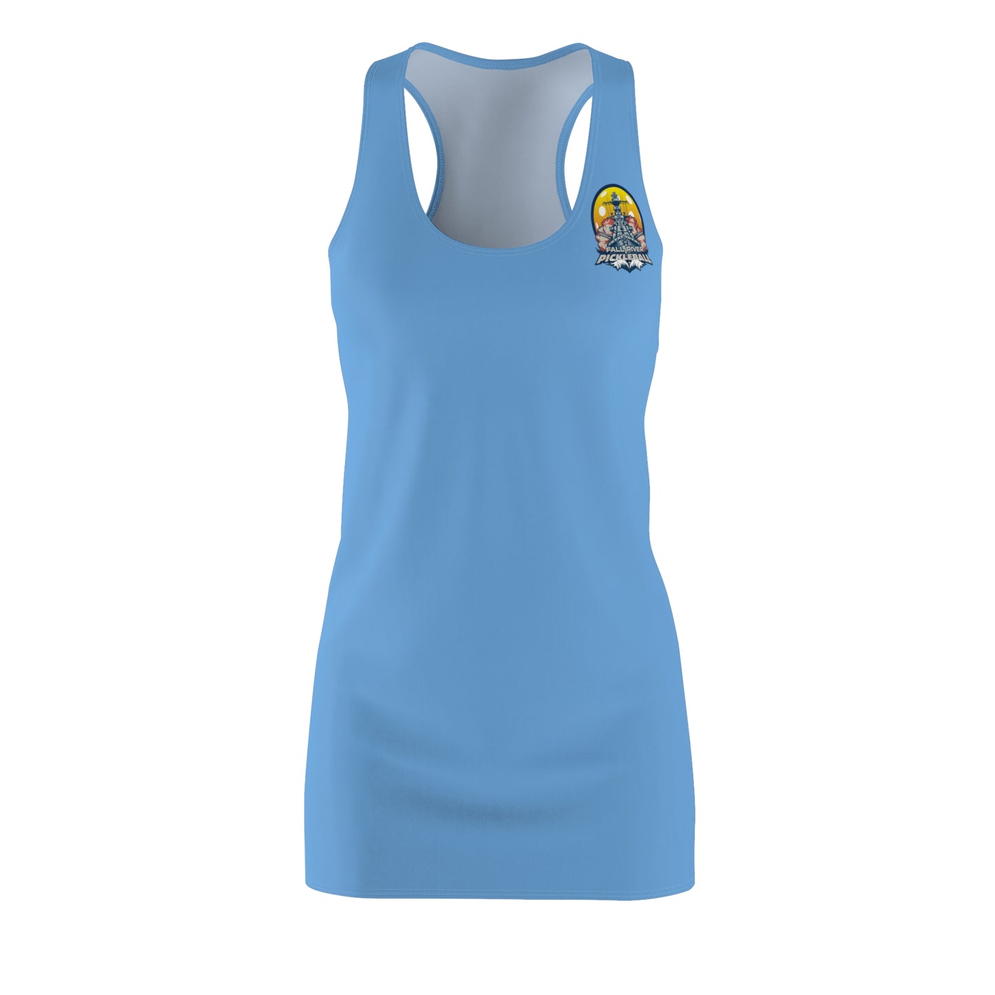 Women's Cut & Sew Racerback Dress Light Blue
