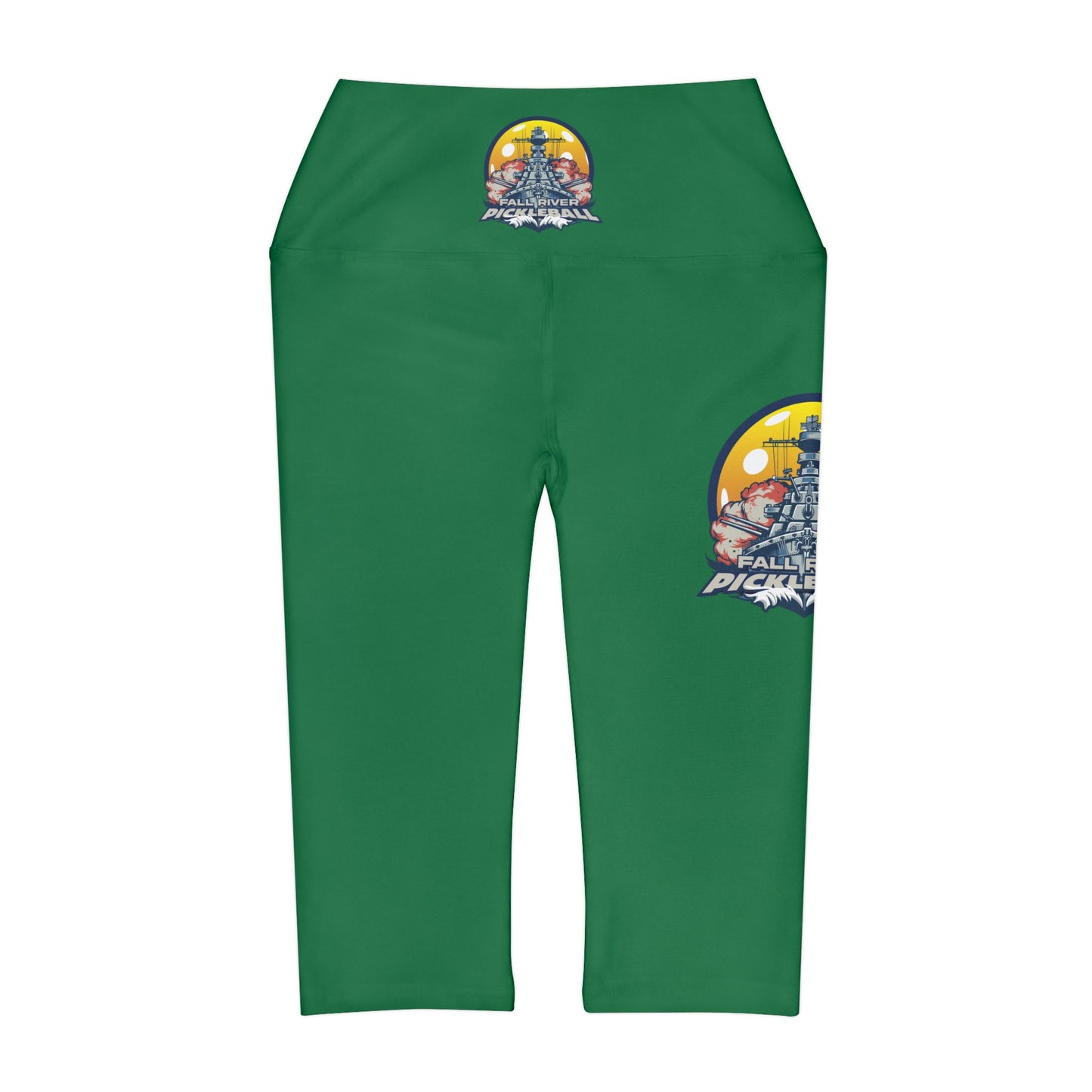 Yoga Capri Leggings Dark Green