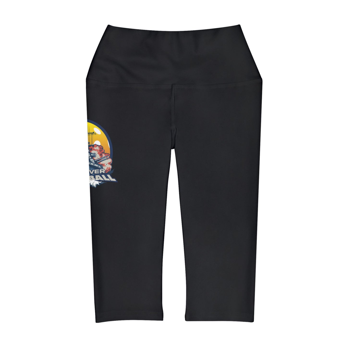 Yoga Capri Leggings Black
