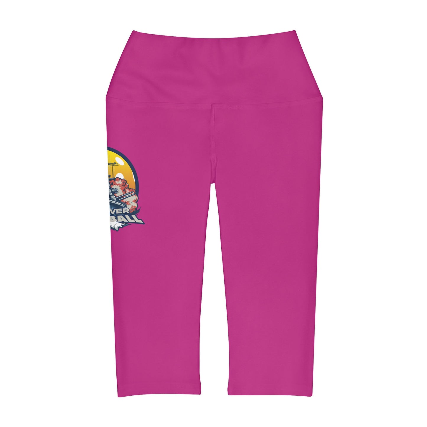 Yoga Capri Leggings Pink
