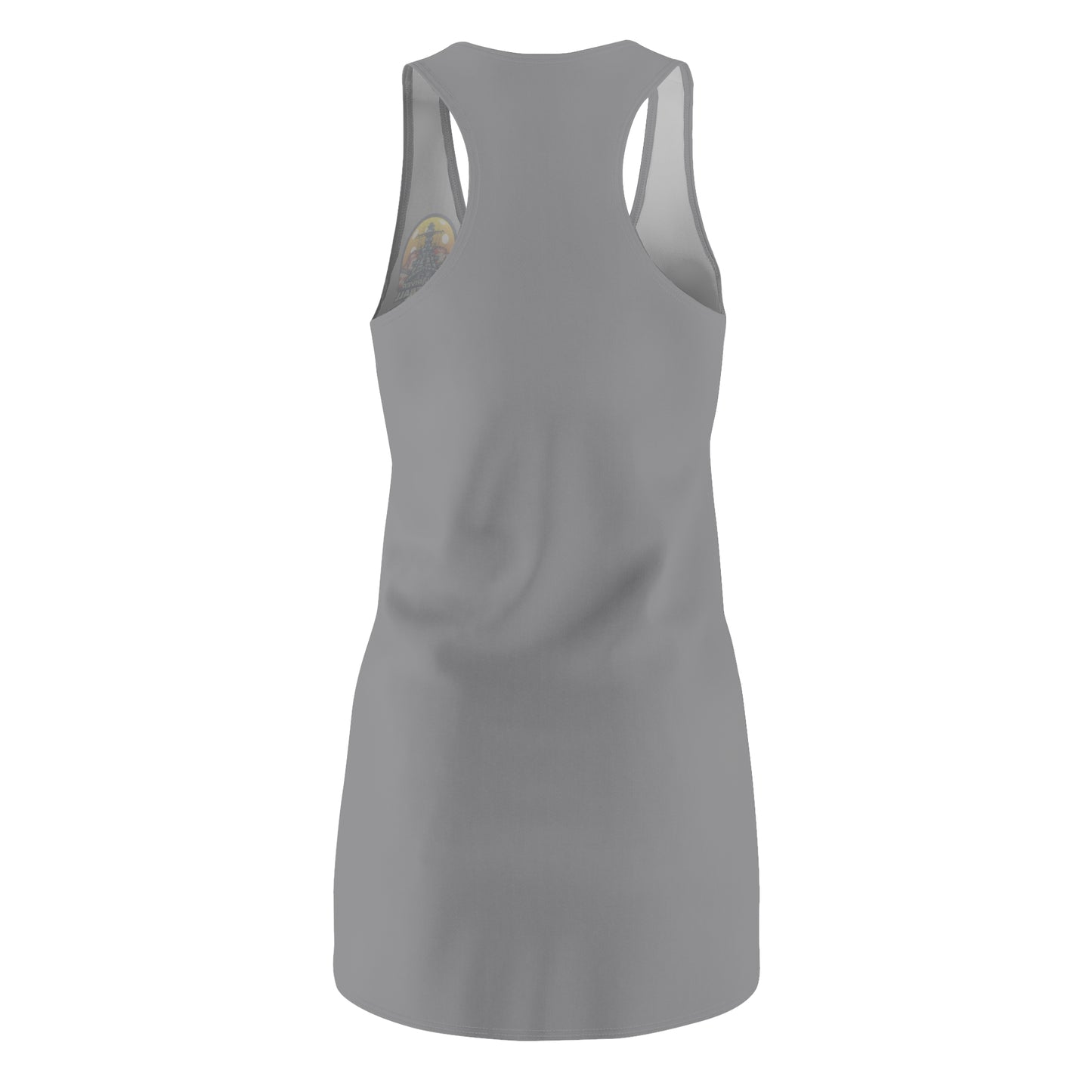 Women's Cut & Sew Racerback Dress Grey