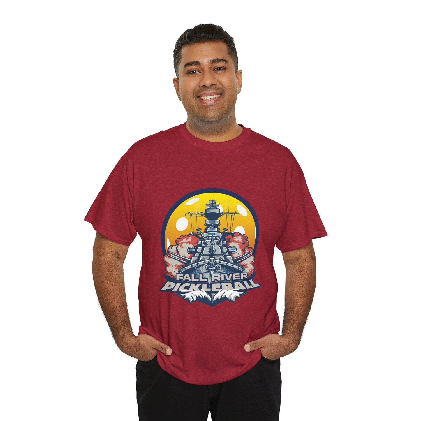 Men's Pickleball Heavy Cotton T-Shirt