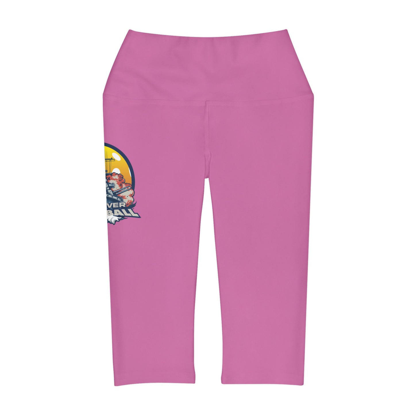 Yoga Capri Leggings Light Pink
