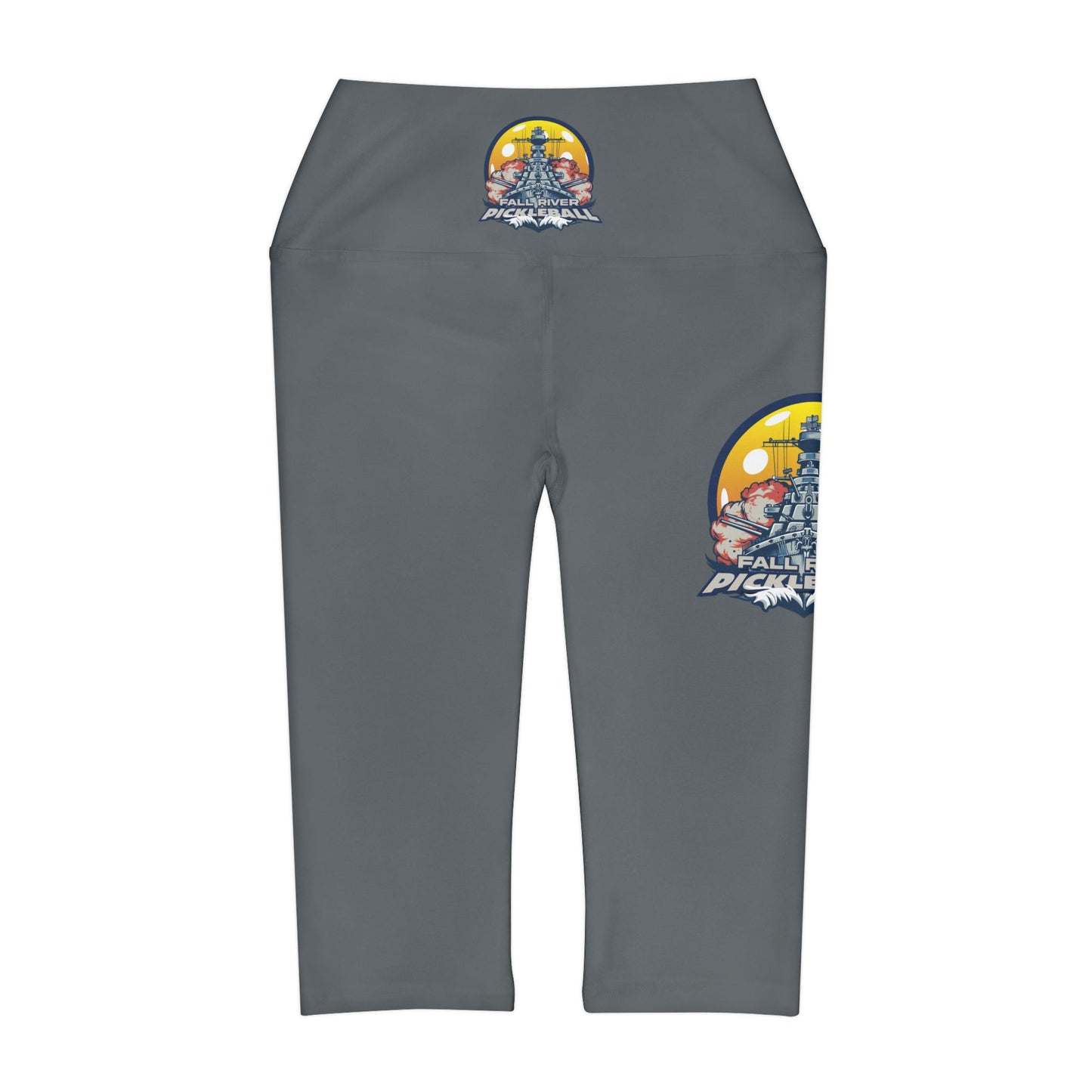 Yoga Capri Leggings Dark Grey