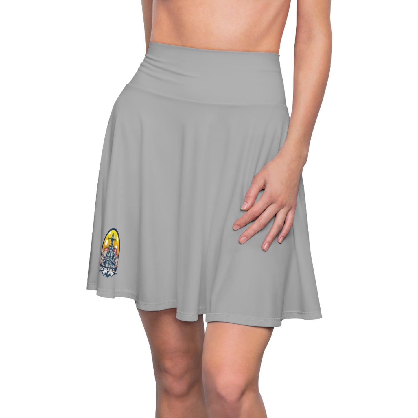 Women's Skater Skirt Light Grey