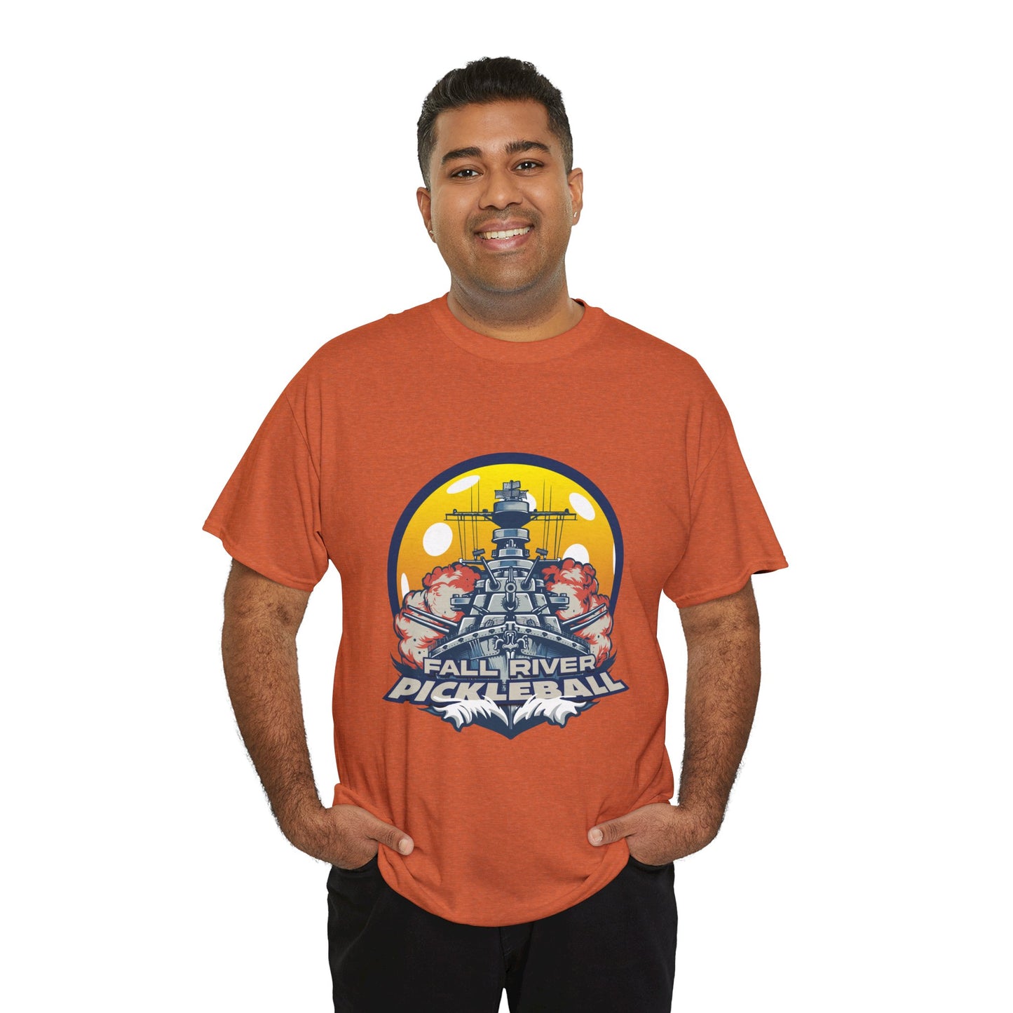 Men's Pickleball Heavy Cotton T-Shirt