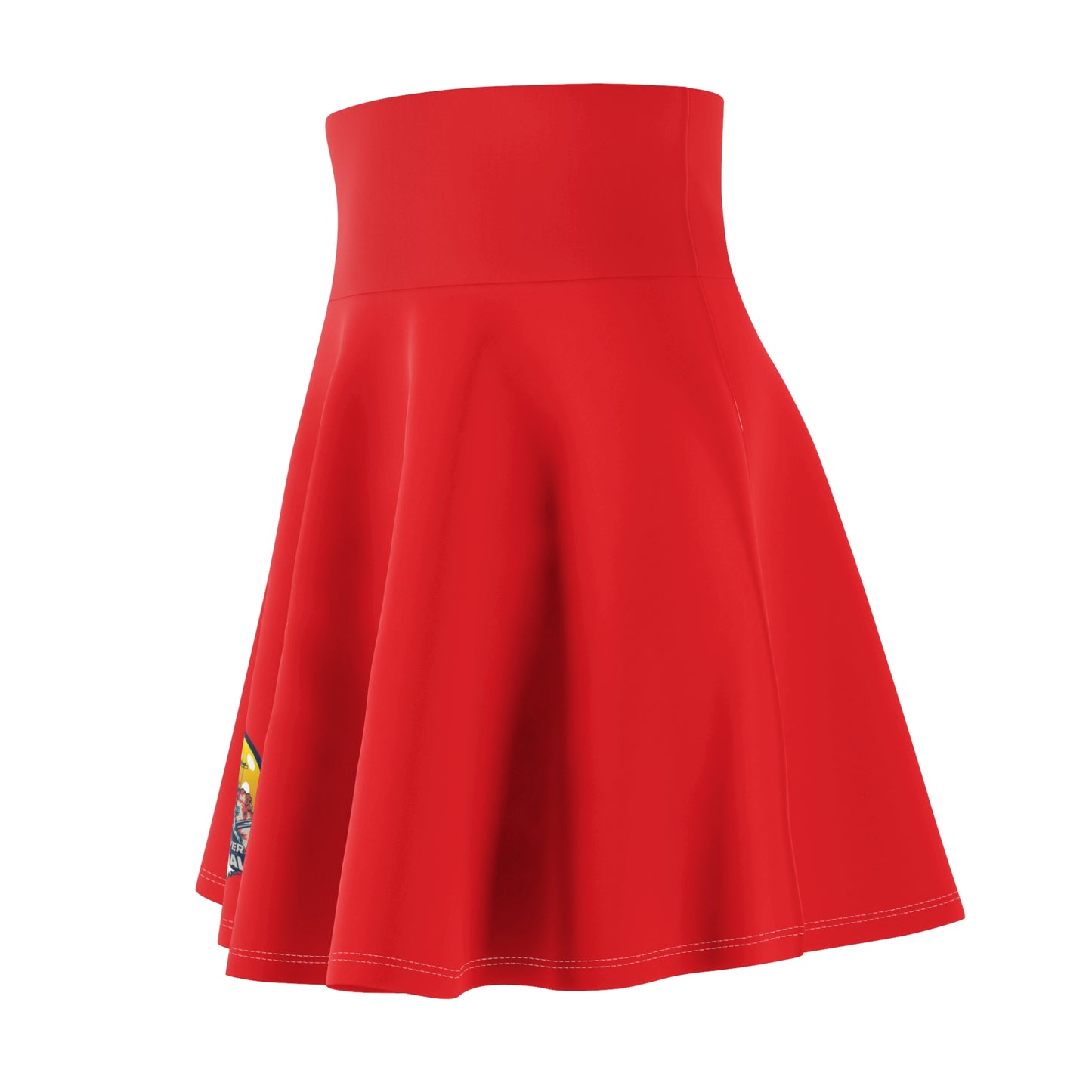 Women's Skater Skirt Red