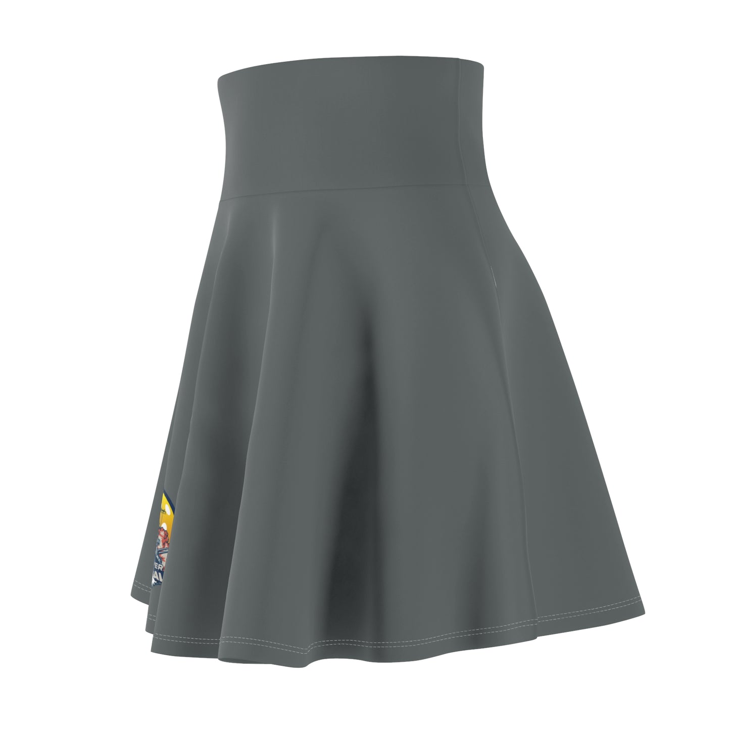 Women's Skater Skirt Dark Grey