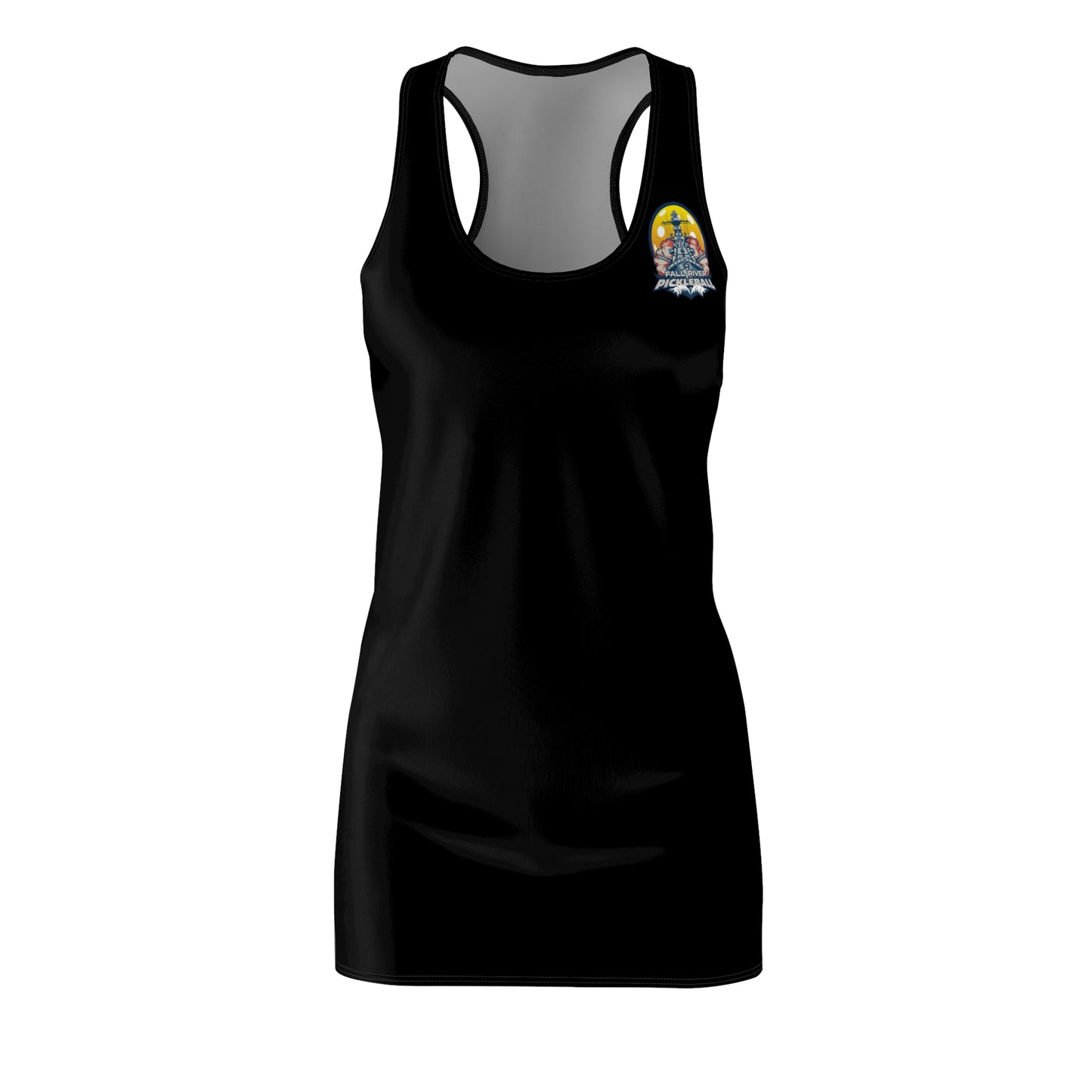 Women's Cut & Sew Racerback Dress Black