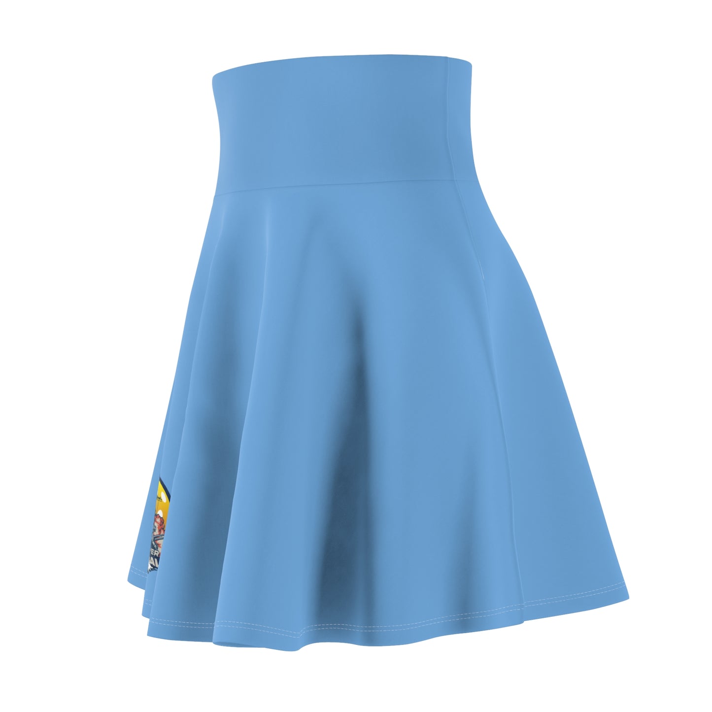 Women's Skater Skirt Light Blue
