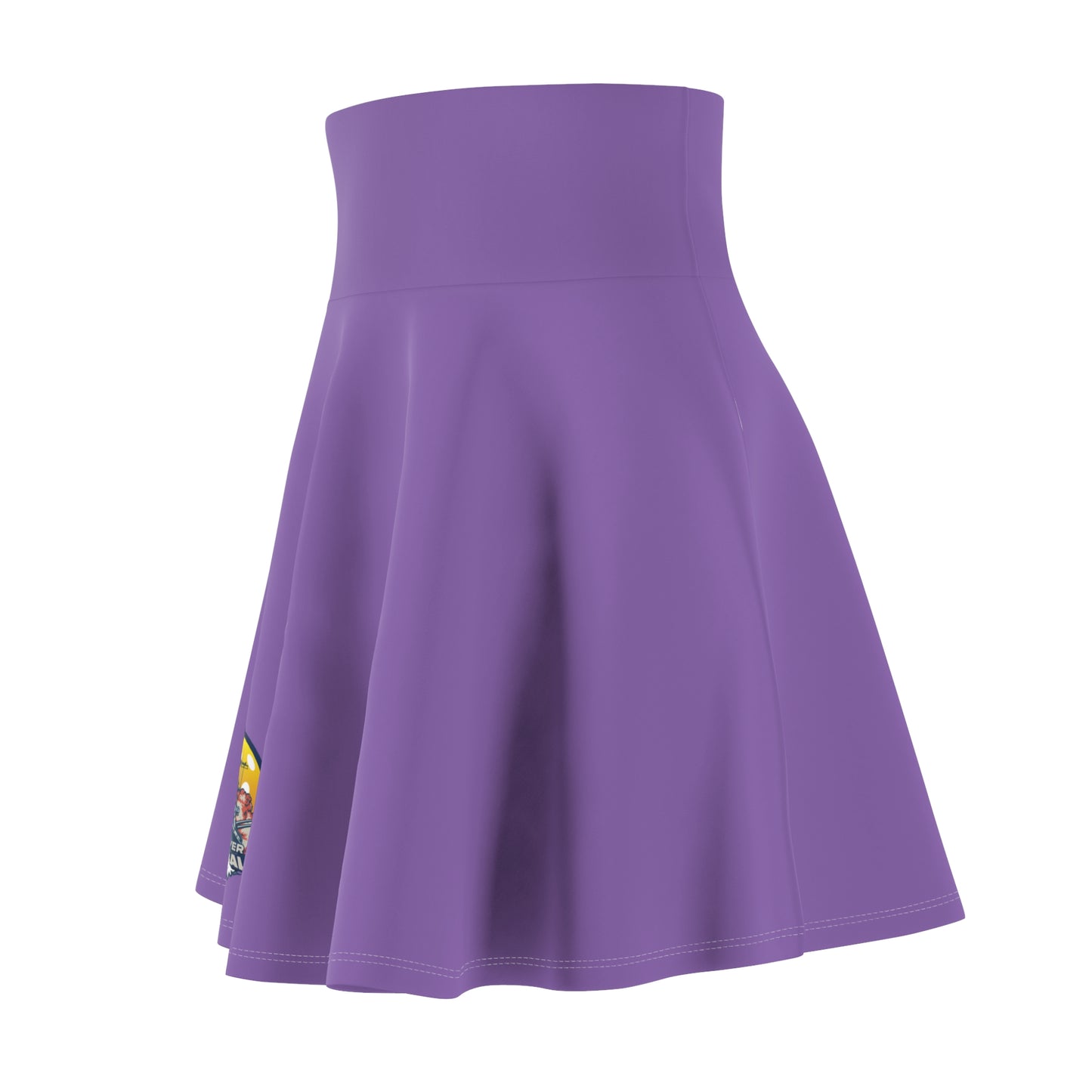 Women's Skater Skirt Light Purple