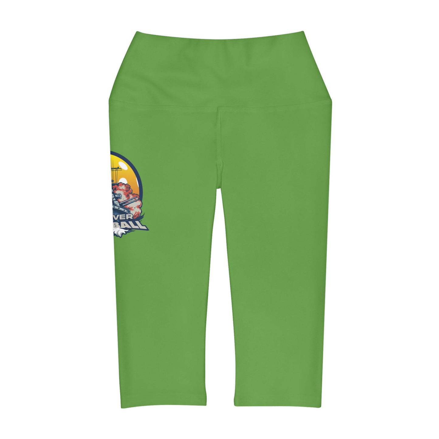 Yoga Capri Leggings Green