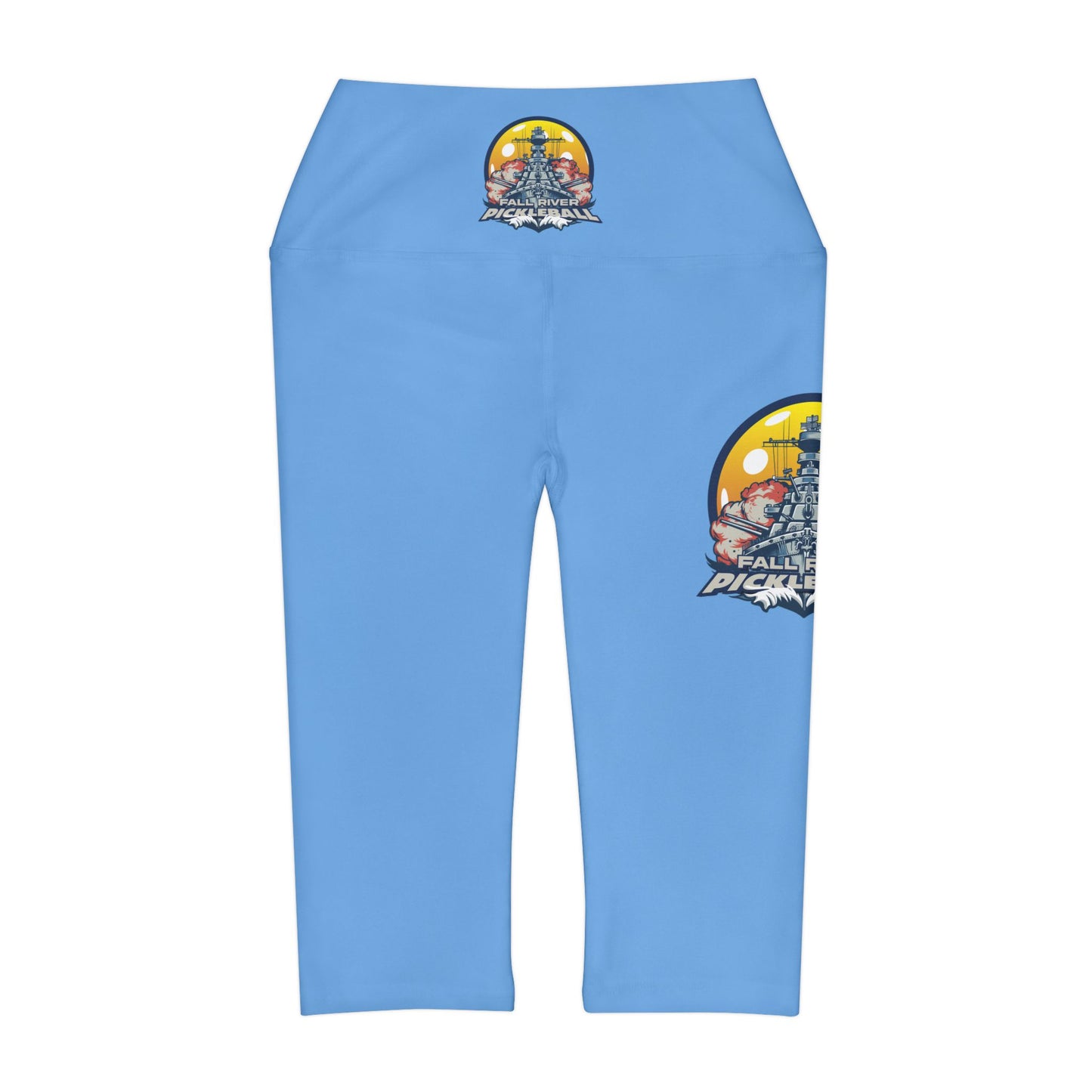 Yoga Capri Leggings Light Blue