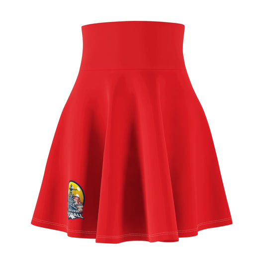 Women's Skater Skirt Red